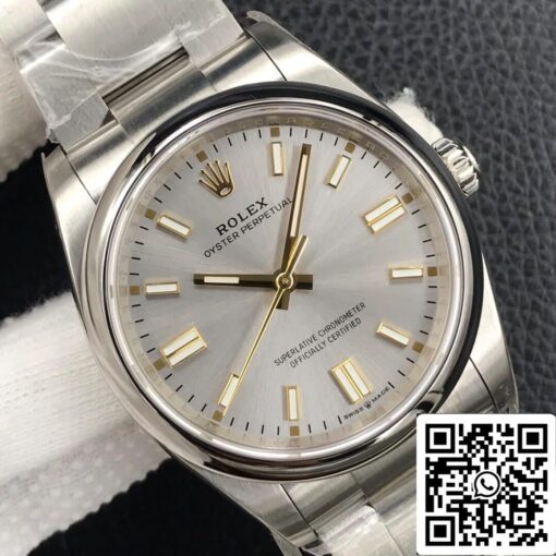 Rolex Oyster Perpetual M126000-0001 36MM 1:1 Best Edition EW Factory Stainless Steel - Image 8