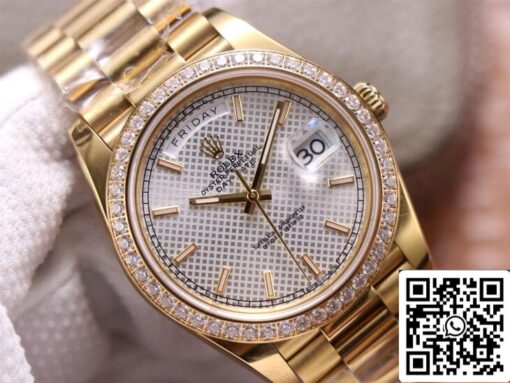 Rolex Day Date M228348RBR-0005 1:1 Best Edition EW Factory 18ct Gold - 이미지 2