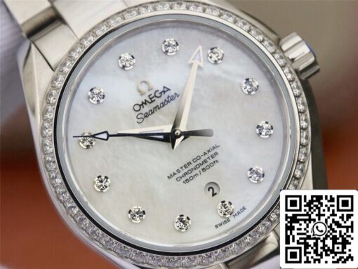 Omega Seamaster 231.15.34.20.55.002 Aqua Terra 150M 1:1 Best Edition 3S Factory Diamond Dial - Image 7