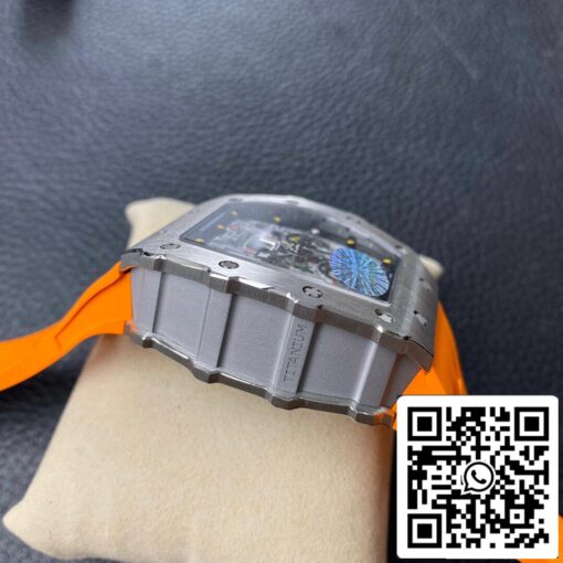 Richard Mille RM11-03 1:1 Best Edition KV Factory Orange Strap - Image 7