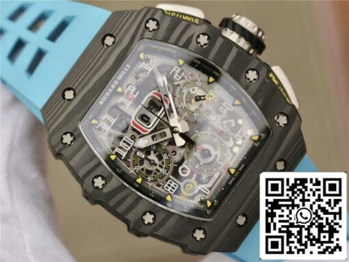 Richard Mille RM11-03 1:1 Best Edition KV Factory Blue Strap - Image 8