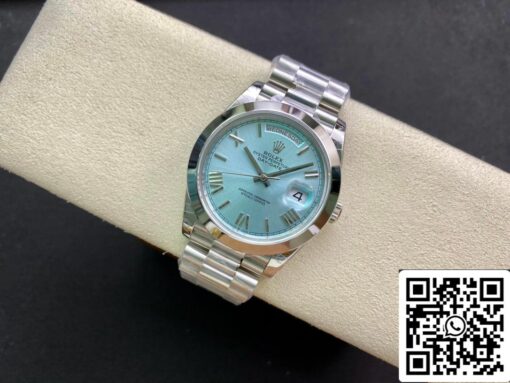 Rolex Day Date M228206-0044 1:1 Best Edition EW Factory Ice Blue Dial - 이미지 7