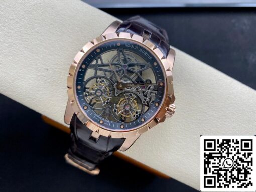 Roger Dubuis Excalibur RDDBEX0395 1:1 Best Edition YS Factory Double Tourbillon Dial - Image 7