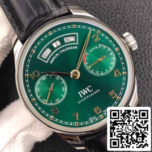 IWC Portugieser IW503510 1:1 Best Edition ZF Factory Green Dial - Image 7