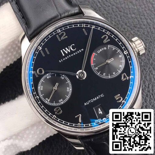 IWC Portugieser IW500109 1:1 Best Edition ZF Factory Black Dial - Image 6