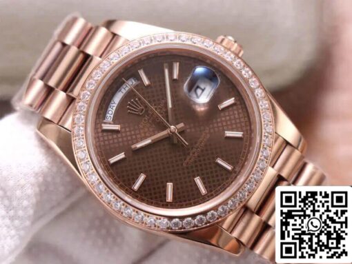 Rolex Day Date M228345RBR-0005 1:1 Best Edition EW Factory 18ct Rose Gold - 이미지 8