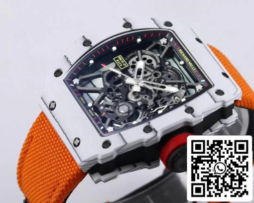 Richard Mille RM35-01 1:1 Best Edition BBR Factory Orange Strap – Bild 7