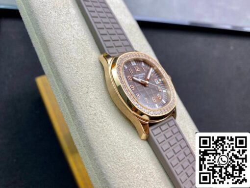 Patek Philippe Aquanaut 5067A Quartz Movement 1:1 Best Edition PPF Factory Rose Gold Case – Image 6