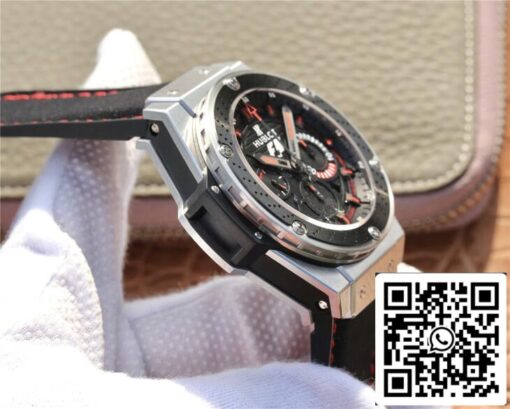 Hublot King Power 703.ZM.1123.NR.FMO10 1:1 Best Edition V6 Factory Black Dial - Image 5