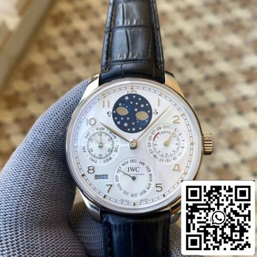 IWC Portuguese Perpetual Calendar IW503406 1:1 Best Edition APS Factory White Dial - Image 3