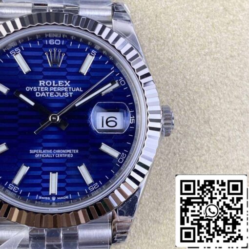 Rolex Datejust M126334-0032 41MM 1:1 Best Edition VS Factory Stainless Steel – Bild 8