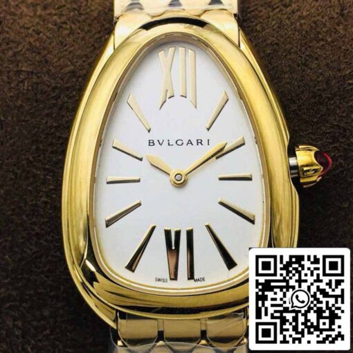 Bvlgari Serpenti 1:1 Best Edition BV Factory Yellow Gold Case - Image 7