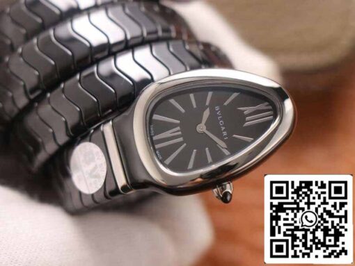 Bvlgari Serpenti 1:1 Best Edition BV Factory Black Dial - Imagen 6