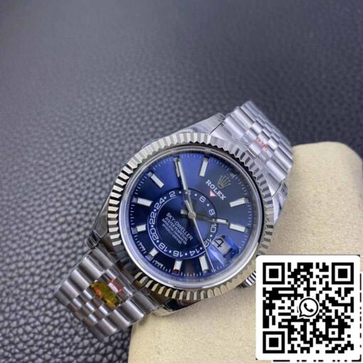 Rolex Sky Dweller M336934-0006 1:1 Best Edition Noob Factory V2 Blue Dial - Image 7