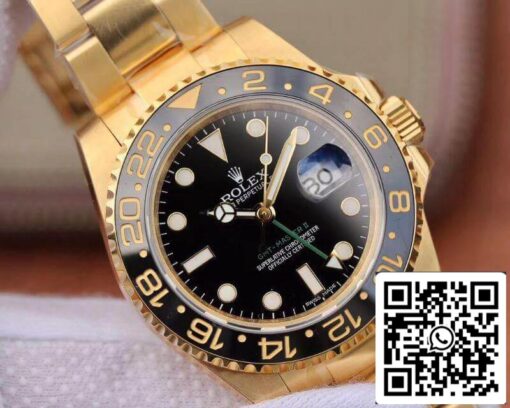 Rolex GMT Master II 116718 40mm EW Factory 1:1 Best Edition Swiss ETA2836 Black Dial - 이미지 7