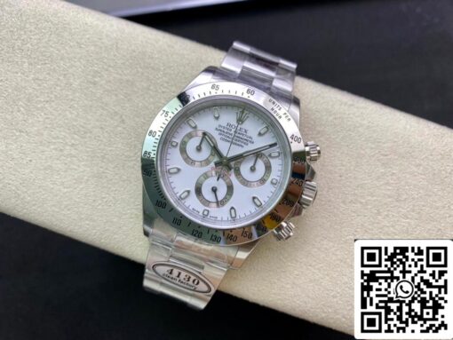 Rolex Cosmograph Daytona 116520LN 1:1 Best Edition Clean Factory White Dial - Image 9