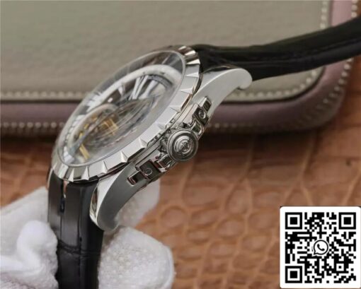 Roger Dubuis Excalibur RDDBEX0291 1:1 Best Edition JB Factory Tourbillon White Shell Black Dial - 이미지 4