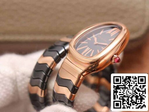 Bvlgari Serpenti 1:1 Best Edition BV Factory Rose Gold Case - Image 6