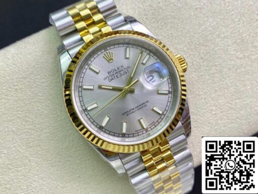 Rolex Datejust 126233 36MM 1:1 Best Edition EW Factory Yellow Gold - 이미지 6