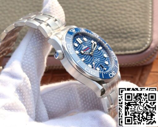 Omega Seamaster Diver 300M 210.30.42.20.03.001 1:1 Best Edition VS Factory Blue Dial - Imagen 6