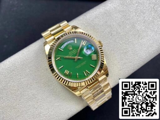 Rolex Day Date M228238-0061 1:1 Best Edition EW Factory Green Dial – Bild 5