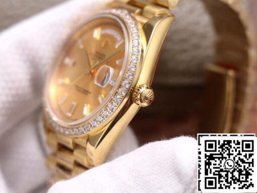 Rolex Day Date M228348RBR-0002 1:1 Best Edition EW Factory Champagne Dial - 이미지 9