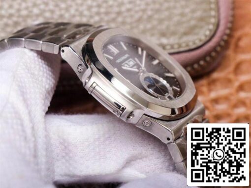 Patek Philippe Nautilus 5726/1A-001 1:1 Best Edition PF Factory Gray Dial Swiss ETA324 – Bild 6