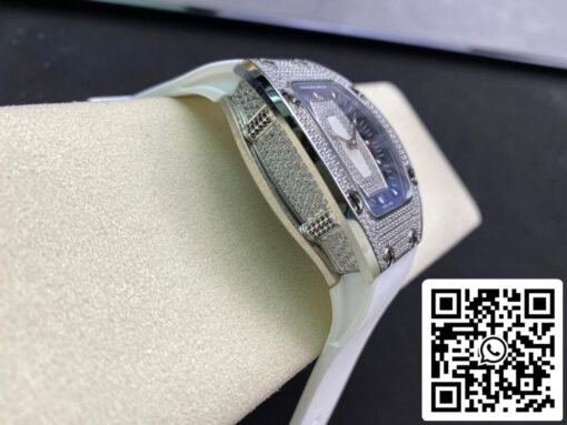 Richard Mille RM 07-01 1:1 Best Edition RM Factory Diamond Case - Image 5