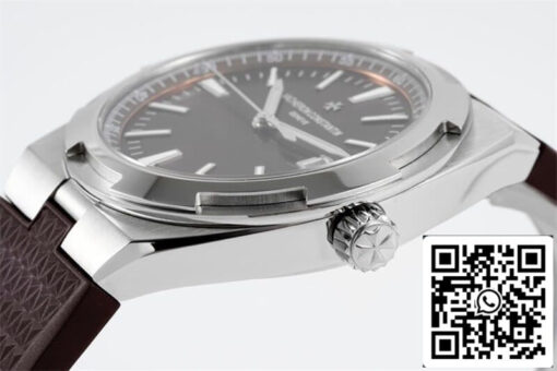 Vacheron Constantin Overseas 4500V 1:1 Best Edition PPF Factory Brown Rubber Strap - Image 6