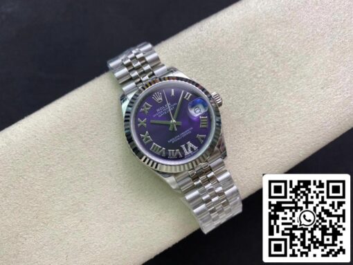 Rolex Datejust M178274-0088 1:1 Best Edition EW Factory Purple Dial – Bild 6