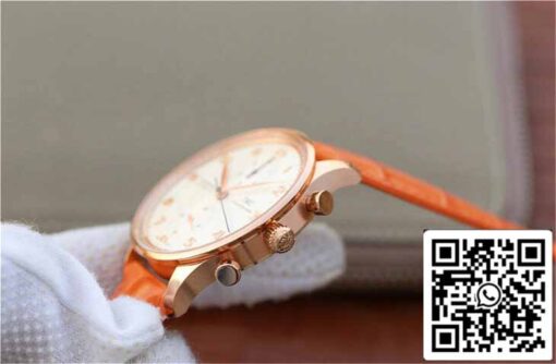 IWC Portuguese ZF Factory 1:1 Best Edition Orange Strap - Image 6