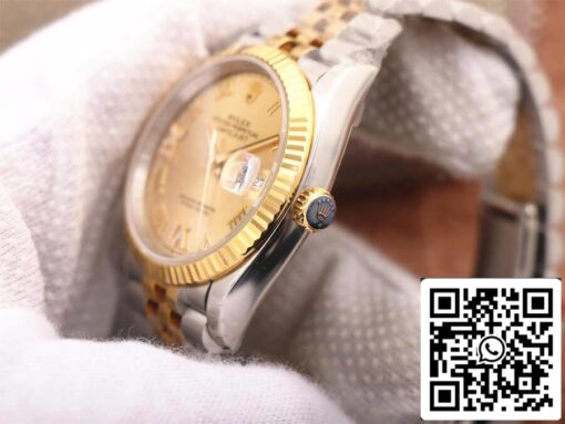 Rolex Datejust 126233 1:1 Best Edition EW Factory Gold Dial – Bild 6