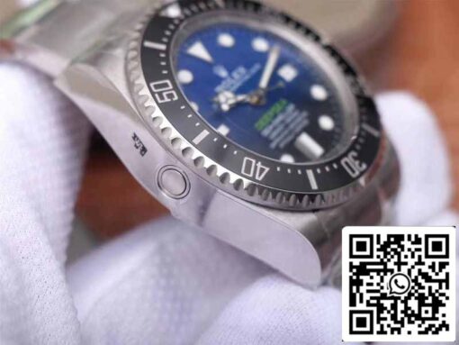 Rolex Sea-Dweller Deepsea M126660-0002 1:1 Best Edition Noob Factory D-Blue Swiss ETA3235 - Imagen 5