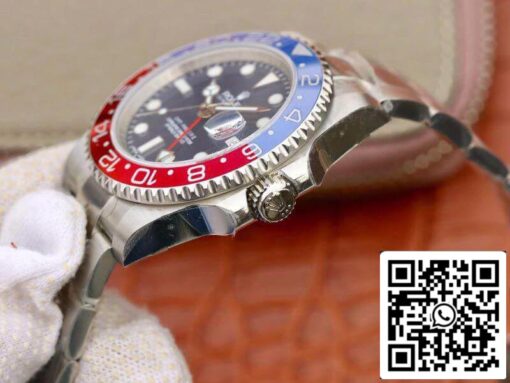 Rolex GMT Master II 126710BLRO EW Factory Mechanical Watches 1:1 Best Edition Swiss ETA 2836 - 이미지 5