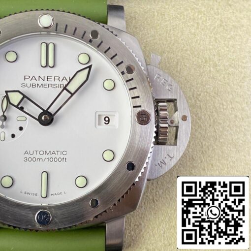 SBF Panerai Submersible PAM01226 1:1 Best Edition VS Factory White Dial - Image 6