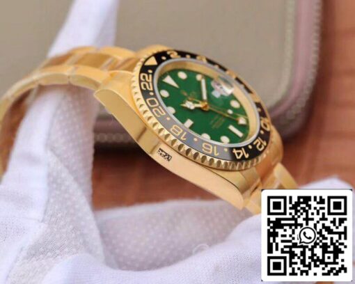 Rolex GMT Master II 116718LN 40mm EW Factory Mechanical Watches 1:1 Best Edition Swiss ETA2836 Green Dial - 이미지 7