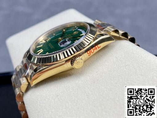 Rolex Day Date M228238-0061 1:1 Best Edition GM Factory Green Dial - 이미지 4