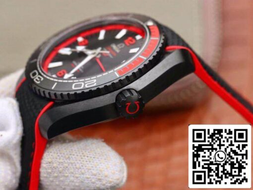 Omega Seamaster Planet Ocean 215.92.46.22.01.003 VS Factory 1:1 Best Edition Swiss ETA8906 Black Nylon Strap - Imagen 5