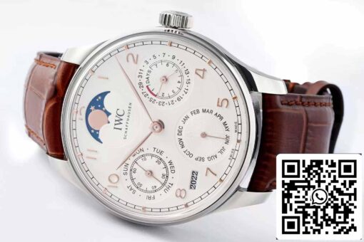 IWC Portuguese Perpetual Calendar IW503307 1:1 Best Edition APS Factory White Dial - Image 6