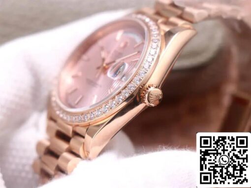 Rolex Day Date M228345RBR-0010 1:1 Best Edition EW Factory Rose Gold - 이미지 9