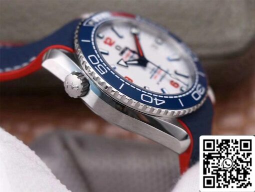 Omega Seamaster Planet Ocean 36th America’s Cup Limited Edition 1:1 Best Edition VS Factory White Dial Swiss ETA8900 - Image 5