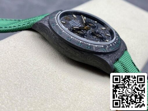 Rolex Daytona Cosmograph Diw Custom Version 1:1 Best Edition Noob Factory Carbon Fiber Dial - Imagen 5