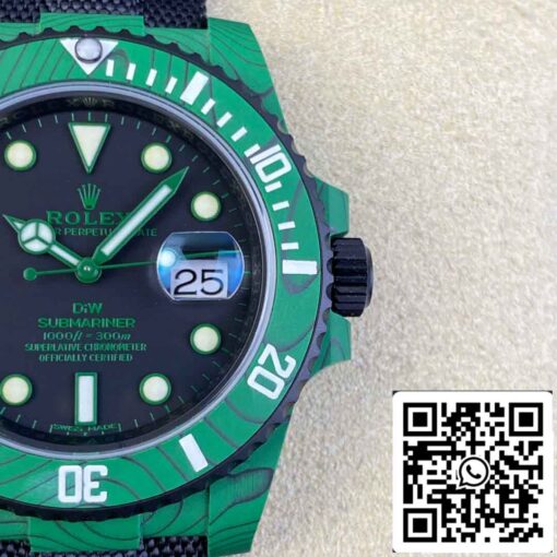 Replica Rolex Submariner VS Factory Green Carbon Fiber Bezel - Image 5