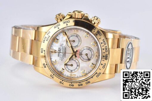 Rolex Cosmograph Daytona M116508-0007 1:1 Best Edition Clean Factory Yellow Gold – Bild 6