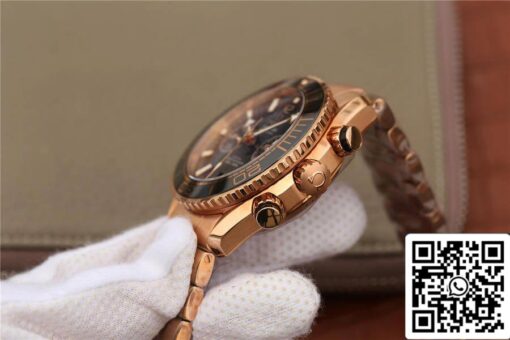 Omega Seamaster Ocean Universe Timing 232.63.46 1:1 Best Edition OM Factory Rose Gold - Imagen 5