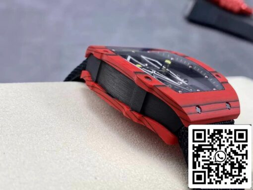 Richard Mille RM27-03 Tourbillon 1:1 Best Edition BBR Factory Red Carbon Fiber Case - Image 6