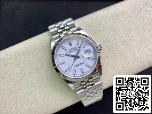 Rolex Datejust 36MM 1:1 Best Edition EW Factory White Dial – Image 6