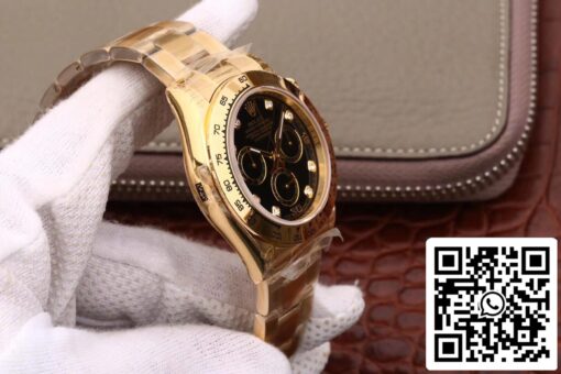 Rolex Daytona Cosmograph M116508-0008 1:1 Best Edition JH Factory Yellow Gold Diamonds Dial - Image 5