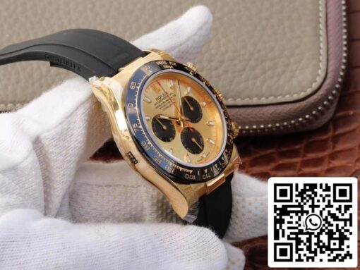 Rolex Daytona Cosmograph 116518ln 1:1 Best Edition JH Factory V6 Yellow Gold Dial - Image 5