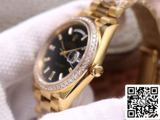 Rolex Day Date M228348RBR-0001 1:1 Best Edition EW Factory Black Dial - 이미지 9